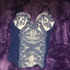 vintage victoria secret lingerie top